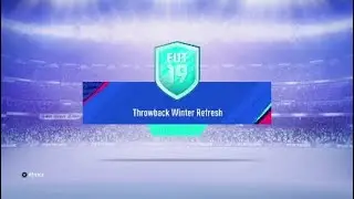Throwback winter refresh sbc CHEAPEST solution FIFA19 ultimate team