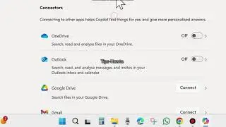 Подключите Copilot к Google Диску, Gmail и Google Календарю в Windows 11