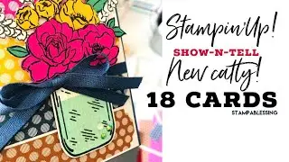 Stampin'Up! New Catalog  18+ cards