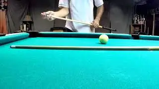 Pool Lessons! How to perform a Legal Cue Ball Jump Shot in Pool. Online Pool Lessons available