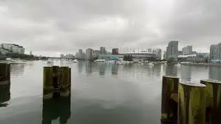 Calm Summer Rain @ False Creek from Science World!