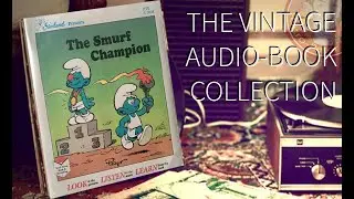 The Smurf Champion  Read Along Book and Record  Starland 1983