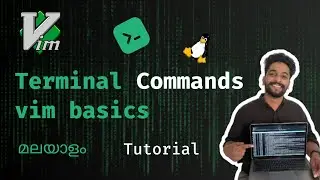 Vim-ൽ ഒരു തുടക്കം | Introduction to vim - Tutorial in Malayalam | Terminal text editor