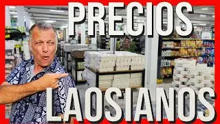 Explorando un supermercado en Laos 🇱🇦