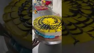 #Lemon #cake #shakibkhantoofantrailer #toofanreaction #buffet #cakedecorating #seekhkabab
