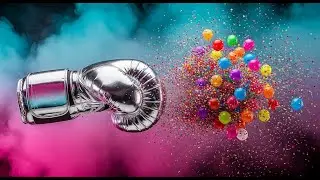 NEW Guinness World Record: Most Balloons Burst with Boxing Gloves in One Minute