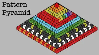 Pattern Pyramid - Learn Colors and Patterns | Number Cube
