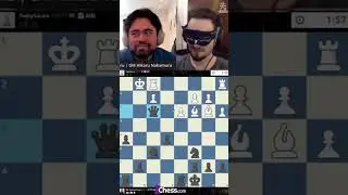 Хикару троллит с завязанными глазами @GothamChess