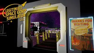 I Got Hired to Run a Totally Legit Space Station | Legitimate Space Corp Simulator LLC