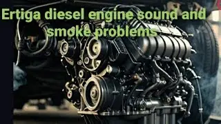 Ertiga diesel engine sound  and smoke problems check #automobile #ertiga