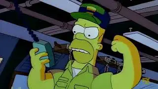 Simpsons Navy War Games - Fire the Torpedoes