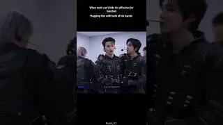 Mark being soft for haechan 💚 #markhyuck #nct127
