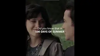 Did you know that in 500 Days of Summer | FactCat #josephgordon-levitt #zooeydeschanel #Shorts