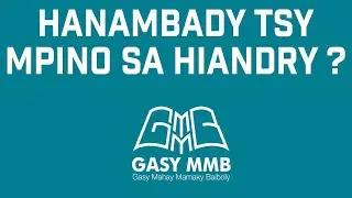 Hanambady tsy mpino sa mbola hiandry ihany?