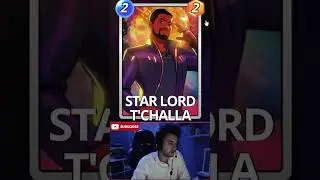 STAR LORD T'CHALLA IN MARVEL SNAP #MarvelSnap #shorts