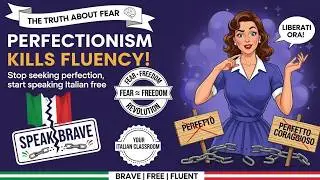The Fear of Speaking Italian | Why Perfectionism Kills Fluency | Psychological Breakthrough B1-B2