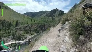 Haga Creek Trail Above Middle Fork Boise River - Last Section