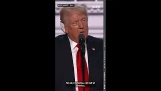 Trump accepts the Republican nomination by saying he is running for all of America