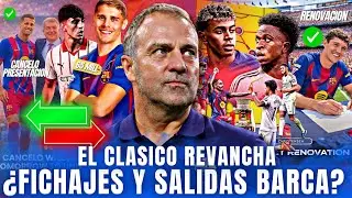 🚨¡SE CALIENTA EL CLASICO! Cancelo presentación| Van de ven ¿fichaje central?| Marc Bernal se va