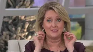 Or Paz Sterling Silver Multi-flower Dangle Earrings on QVC