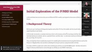 Bayesian Statistics and Buy-Till-You-Die Models - Workshop 6 - Introducing the PNBD Model