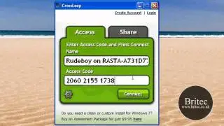 How to Remotely Control A Computer Using Crossloop by Britec