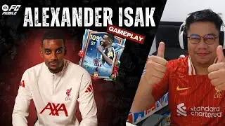 LIVERPOOL NEW STRIKER, ALEXANDER ISAK #eafcmobile #gaming