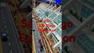 LEGO Huge Comic-Con Tribute #Model #Building #Bricks