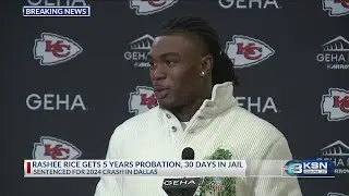 Chiefs WR Rashee Rice sentenced in high-speed crash