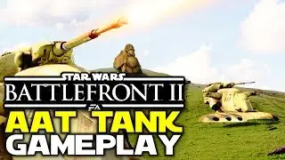 Star Wars: Battlefront 2 - 9 Minutes of AAT Droid Tank - Clone Wars Gameplay