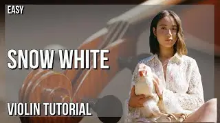 How to play Snow White by Laufey on Violin (Tutorial)