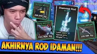 Akhirnya Aku Mendapatkan Diamond Rod Dalam Waktu 24 Jam !!! Fish It Roblox
