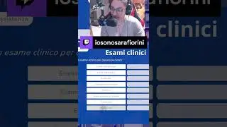 Esame rettale non andato a buon fine!   #italia #twitch #gaming #streaming  #diretta