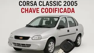 🔑 Corsa Classic 2005 &ndash; Chave Codificada Feita na Hora! #automobile 