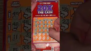 20x The Cash Winning Scratch Ticket