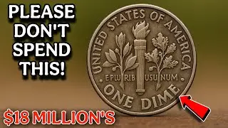 TOP 4 Rare USA One Dime Coins Worth Big Money | Old Coins Value & History Explained