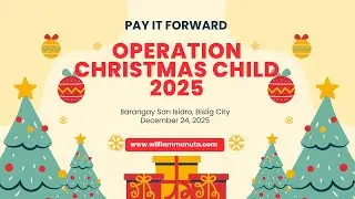 Operation Christmas Child 2025 - Video 1
