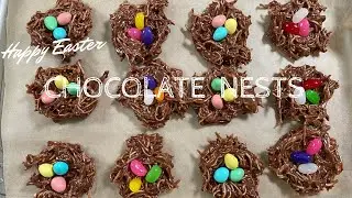Chocolate Nests for EASTER