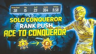 🔥Ace To Solo Conqueror | Rank Push Tips And Tricks For C3S7 #bgmilive