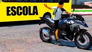MEU IRMÃO FOI PRA ESCOLA COM MINHA MOTO ESCONDIDO l VIDA REAL