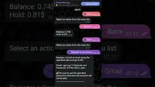 Gmail farmer bot balance hold #shortvideo