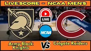 🔴 Army Black Knights vs Colgate Raiders | NCAA Men&rsquo;s Basketball | Live Score Update January 3