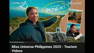 MISS UNIVERSE PHILIPPINES BENGUET TOURISM VIDEO✨🇵🇭