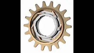 Free Wheel Mechanism Animation Video 3D designers #automobile #mechanism #animation #birdflying