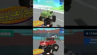 Monster Truck Stunt Speed Race Game Fun 🔥 Top Monster Truck Game 👍 #Shorts