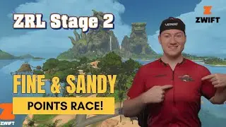 2-й этап Zwift Racing League на трассах Fine и Sandy для команды ZSUNDome Squad!