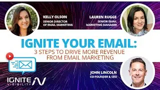 Email Marketing Webinar: 3 Steps to Drive More Revenue