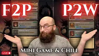 Mini Game & Chill - Playing Both My Accounts! Godforge Quests!