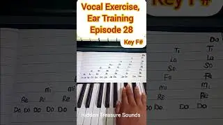 Vocal Exercise/ Ear Training: Episode 28 #vocalcoach #vocalist #vocals #pianotutorial #viral