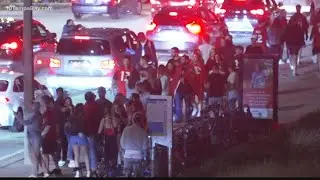 Maskless fans party in Florida after the Super Bowl &mdash; the mayor is not happy
